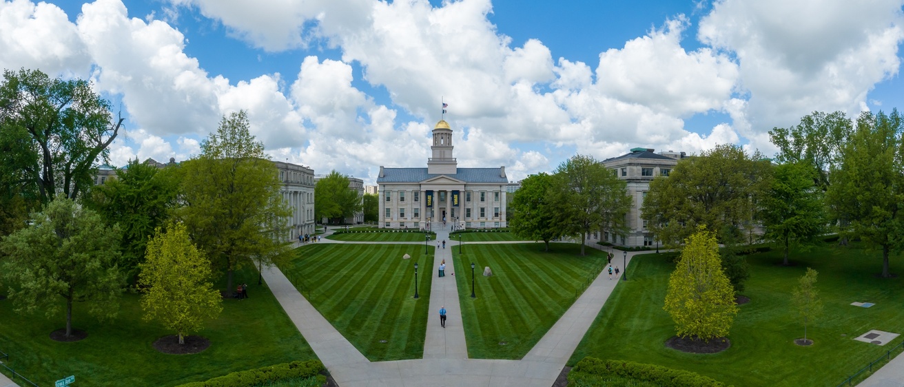 Pentacrest Drone View
